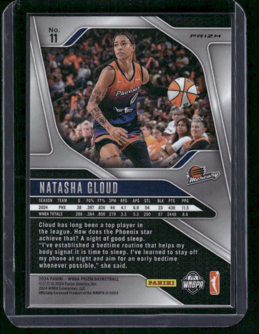 Natasha Cloud - 2024 Panini Prizm WNBA - Silver Prizm