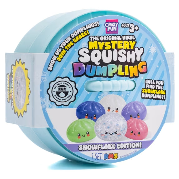 Mystery Squishy Dumpling Snowflake Edition