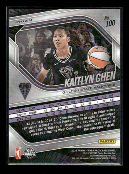 Kaitlyn Chen - 2025 Prizm WNBA - Ice Prizm - Rookie