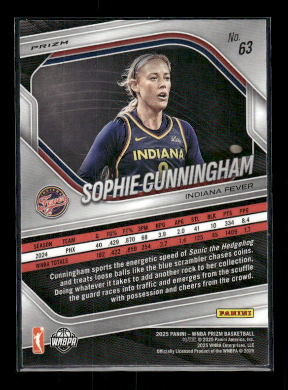 Sophie Cunningham - 2025 Prizm WNBA - Green Prizm