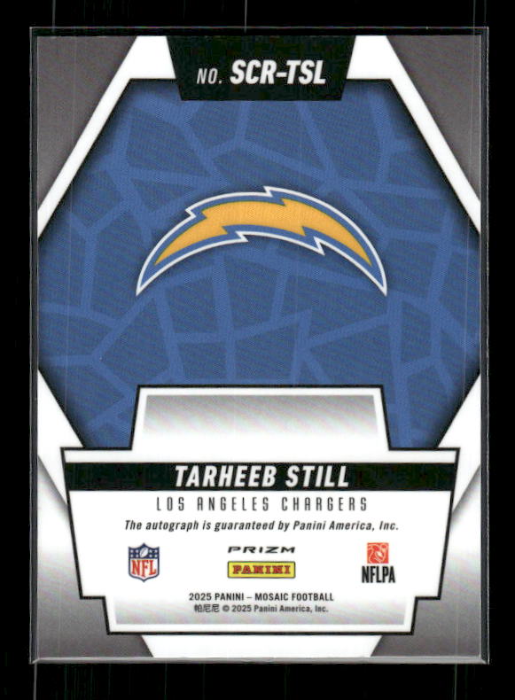 Tarheeb Still - 2025 Mosaic Football - Scripts Auto