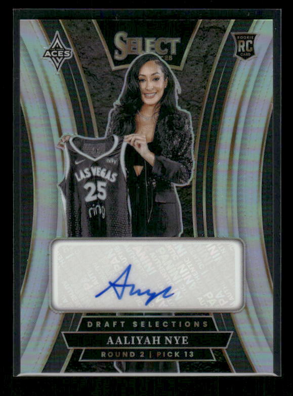 Aaliyah Nye - 2025 Select WNBA - Draft Selections Auto - Rookie