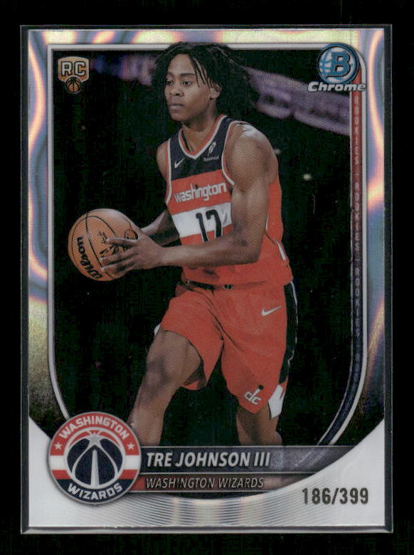 Tre Johnson III - 2025-26 Bowman Basketball - Wave /399 - Rookie