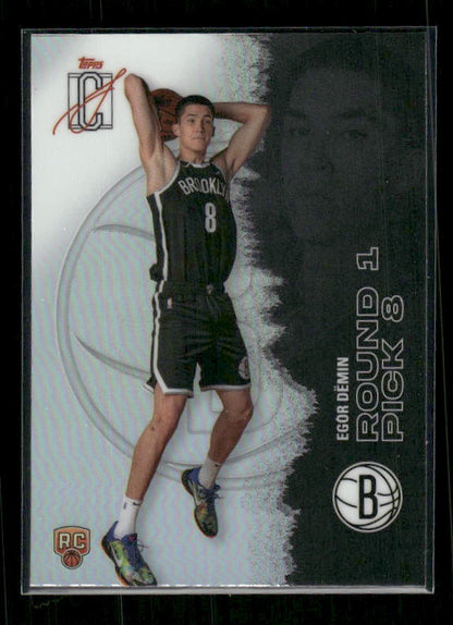 Egor Demin - 2025/26 Topps Signature Class Basketball - Refractor - Rookie