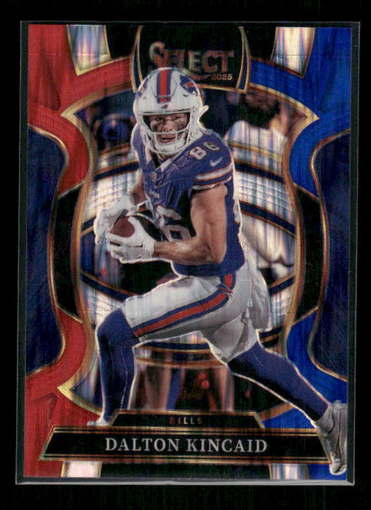 Dalton Kincaid - 2025 Select Football - Red & Blue Shock