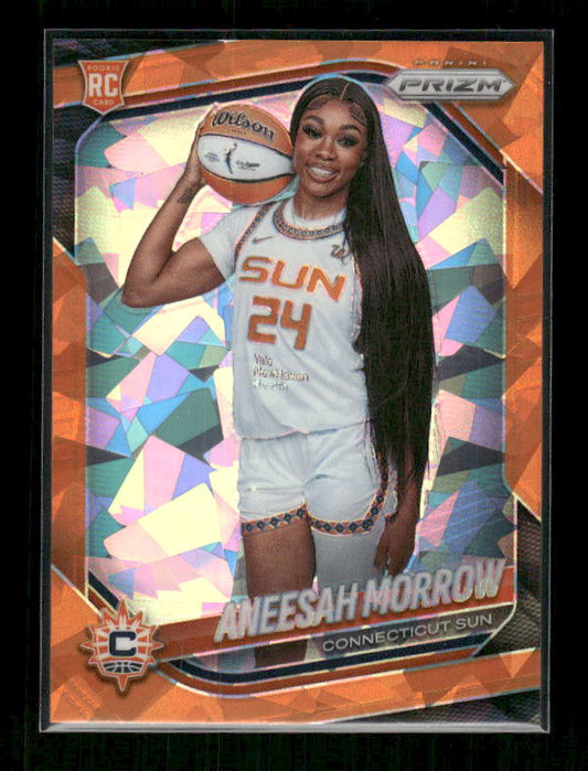 Aneesah Morrow - 2025 Prizm WNBA - Orange Ice - Rookie Variation