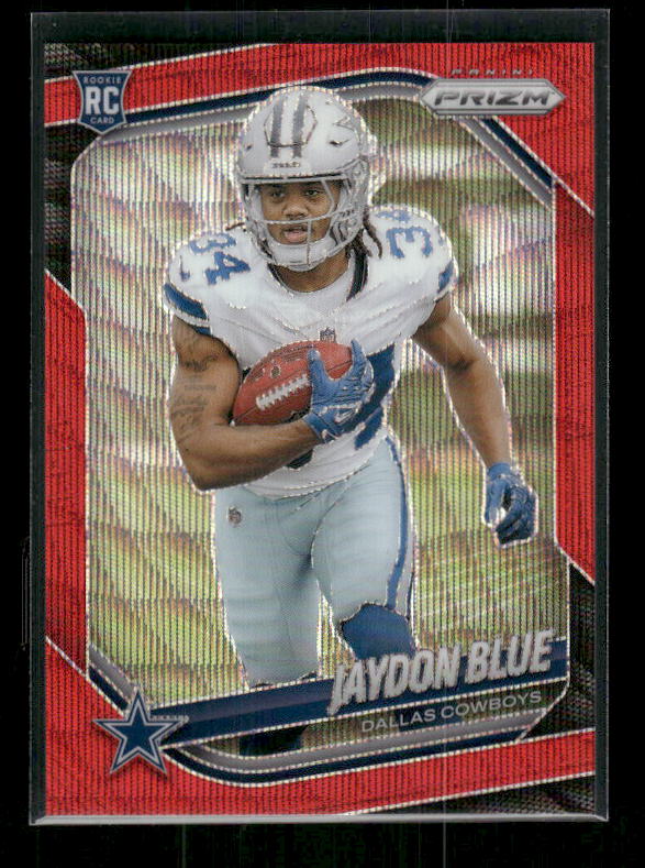Jaydon Blue - 2025 Prizm Football - Red Wave Prizm /149 - Rookie