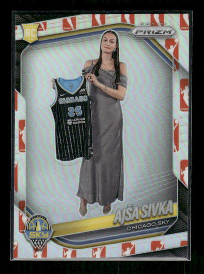 Ajsa Sivka - 2025 Prizm WNBA - WNBA Logo Prizm - Rookie