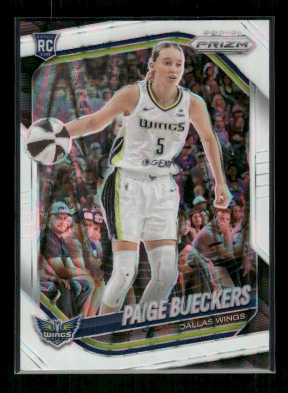 Paige Bueckers - 2025 Prizm WNBA - White Seismic - Rookie