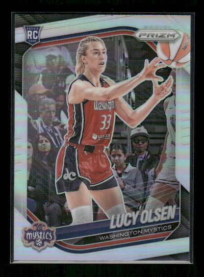 Lucy Olsen - 2025 Prizm WNBA - Silver Prizm - Rookie