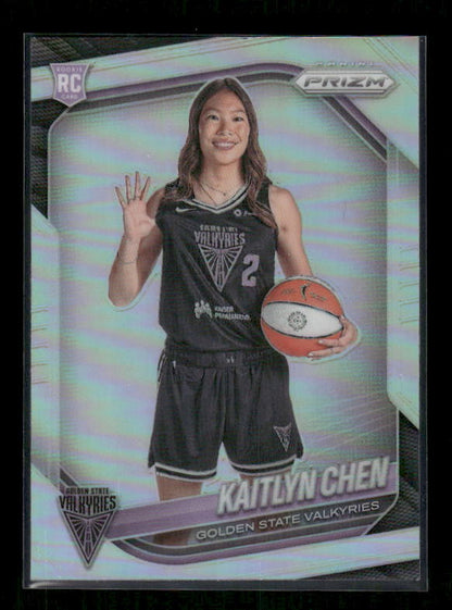 Kaitlyn Chen - 2025 Prizm WNBA - Silver Prizm - Rookie Variation