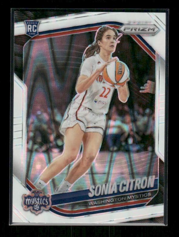 Sonia Citron - 2025 Prizm WNBA - White Seismic - Rookie