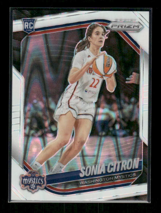 Sonia Citron - 2025 Prizm WNBA - White Seismic - Rookie