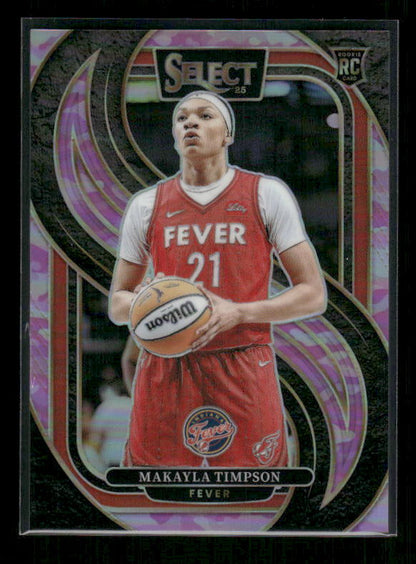 Makayla Timpson - 2025 Select WNBA - Premier Pink Camo /175 - Rookie