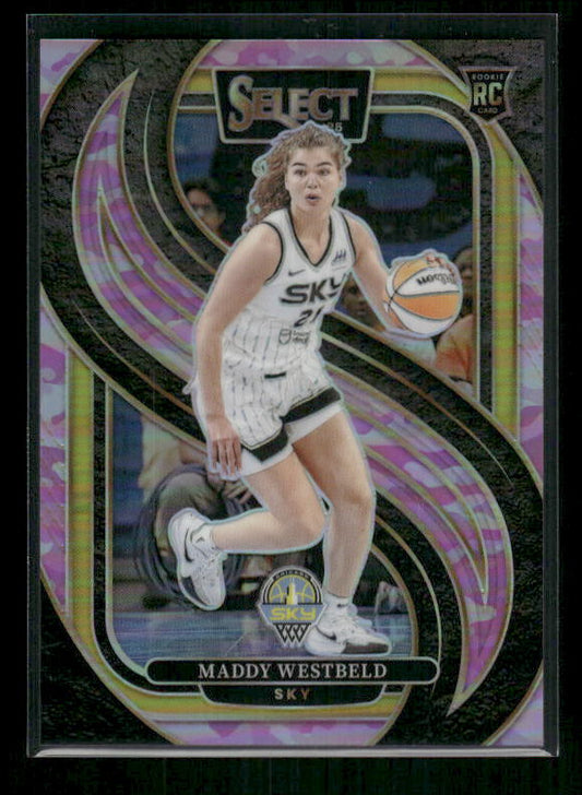 Maddy Westbeld - 2025 Select WNBA - Premier Pink Camo /175 - Rookie