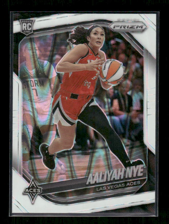Aaliyah Nye - 2025 Prizm WNBA - White Seismic - Rookie