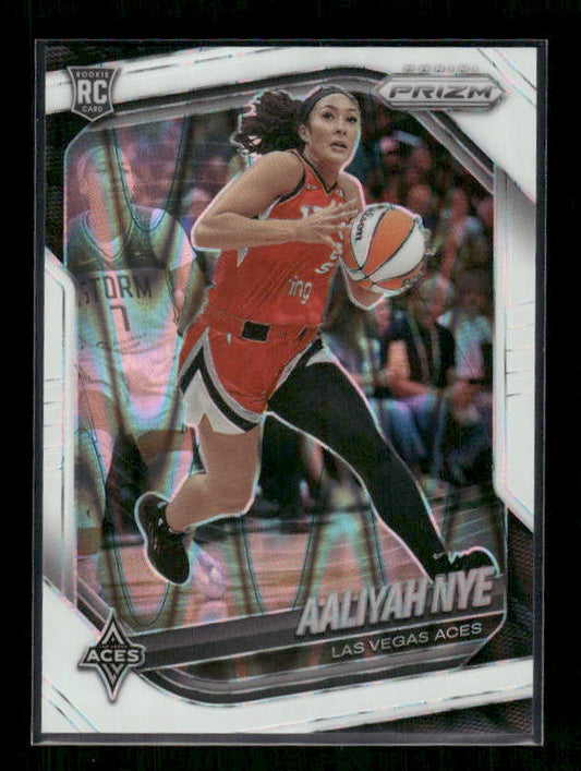 Aaliyah Nye - 2025 Prizm WNBA - White Seismic - Rookie