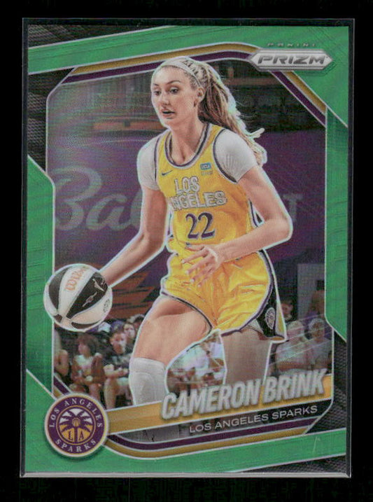 Cameron Brink - 2025 Prizm WNBA - Green Prizm