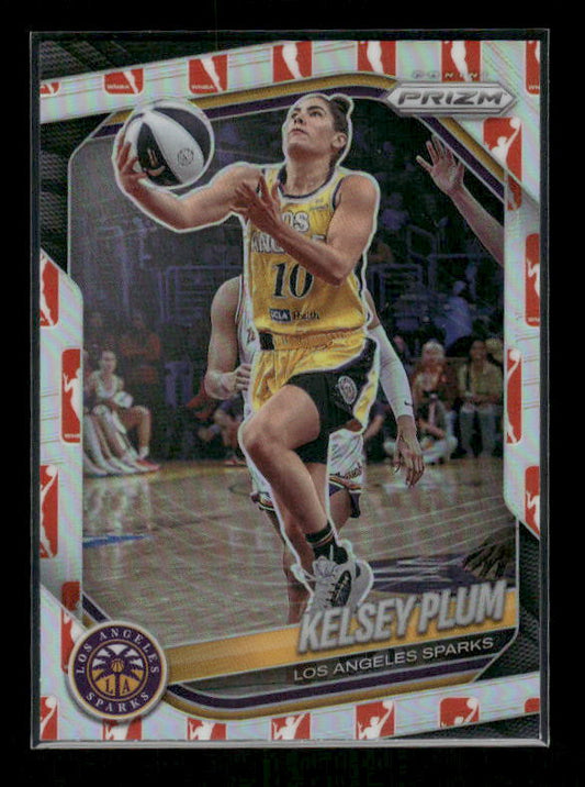 Kelsey Plum - 2025 Prizm WNBA - WNBA Logo