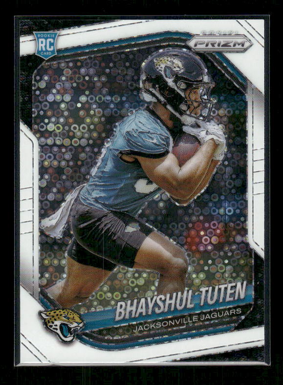 Bhayshul Tuten - 2025 Prizm Football - White Disco - Rookie