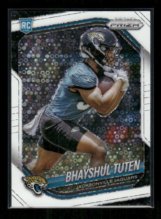 Bhayshul Tuten - 2025 Prizm Football - White Disco - Rookie
