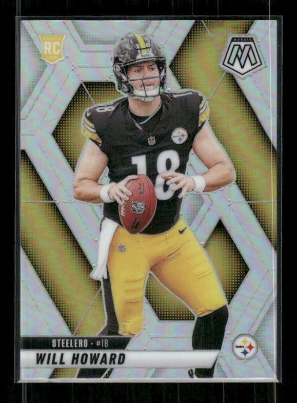Will Howard - 2025 Mosaic Football - Silver Prizm - Rookie