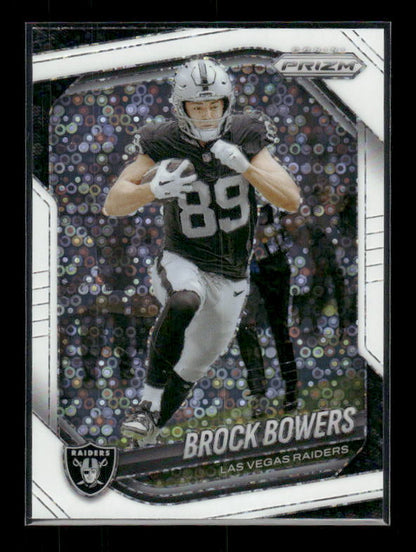 Brock Bowers - 2025 Prizm Football - White Disco