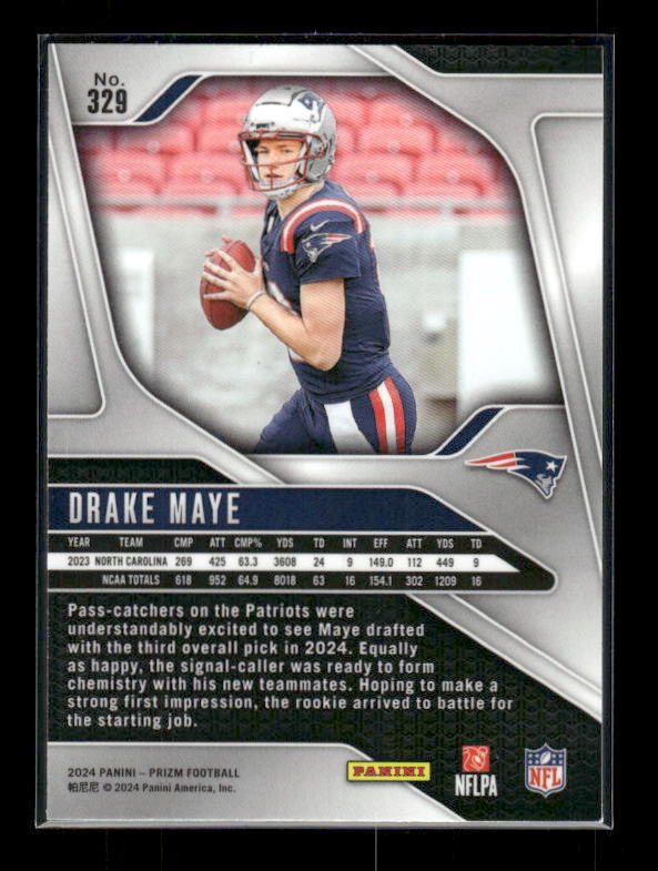 Drake Maye - 2024 Panini Prizm Football - Rookie