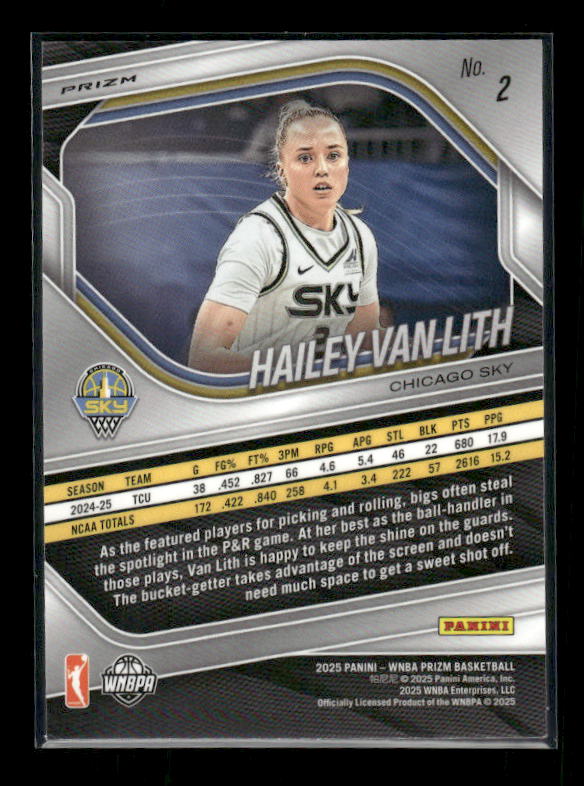 Hailey Van Lith - 2025 Prizm WNBA - WNBA Logo Prizm - Rookie