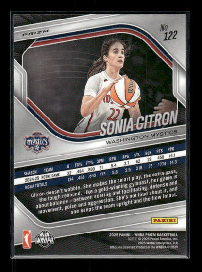 Sonia Citron - 2025 Prizm WNBA - WNBA Logo Prizm - Rookie