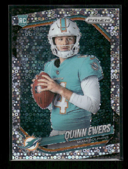 Quinn Ewers - 2025 Prizm Football - No Huddle - Rookie Variation