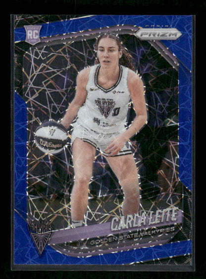 Carla Leite - 2025 Prizm WNBA - Blue Velocity - Rookie