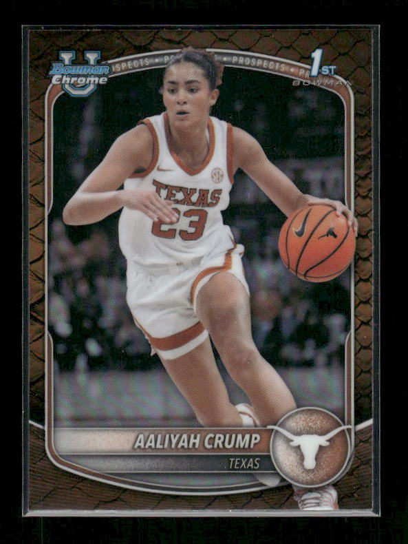 Aaliyah Crump - 2025-26 Bowman Basketball - Reptilian - 1st Bowman