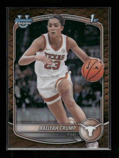 Aaliyah Crump - 2025-26 Bowman Basketball - Reptilian - 1st Bowman
