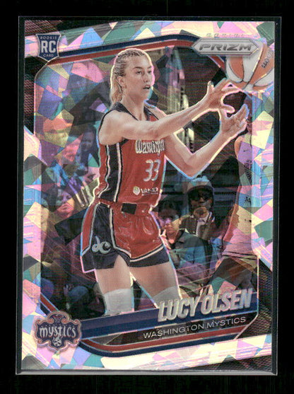 Lucy Olsen - 2025 Prizm WNBA - Ice Prizm - Rookie