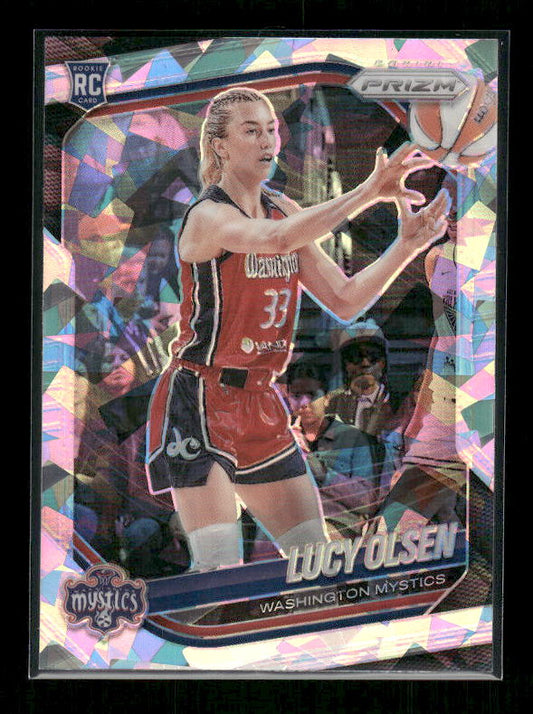 Lucy Olsen - 2025 Prizm WNBA - Ice Prizm - Rookie