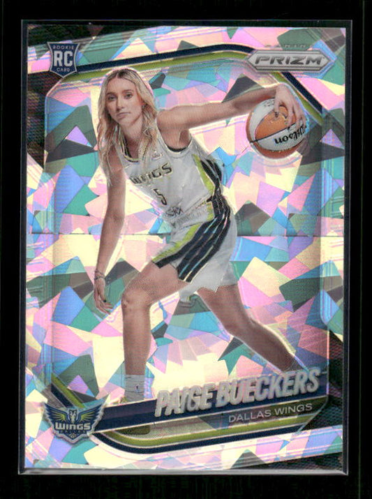 Paige Bueckers - 2025 Prizm WNBA - Ice Prizm - Rookie Variation
