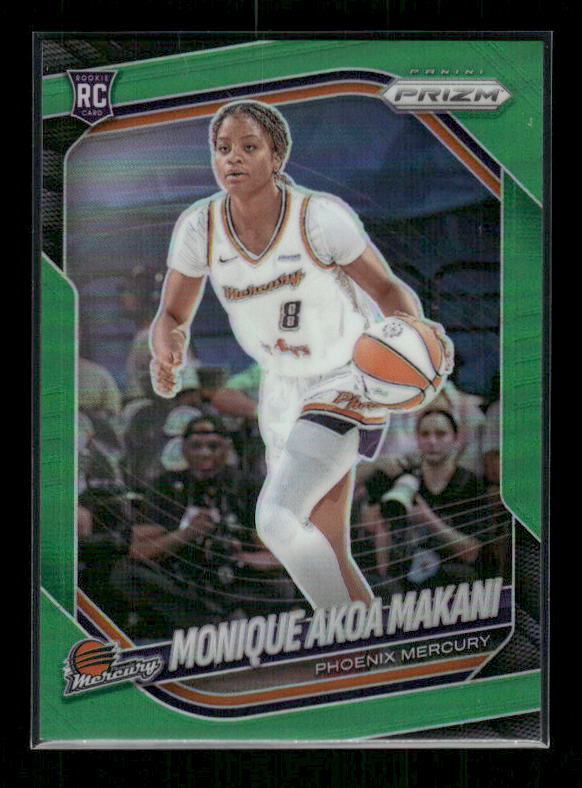 Monique Akoa Makani - 2025 Prizm WNBA - Green Prizm - Rookie