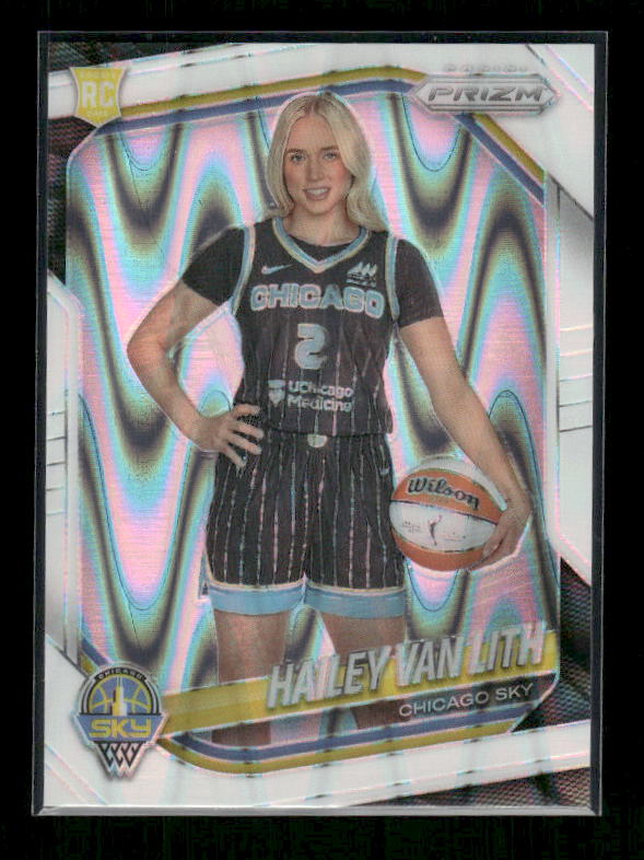 Hailey Van Lith - 2025 Prizm WNBA - White Seismic - Rookie Variation