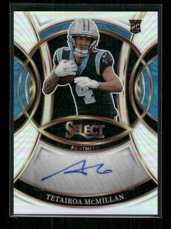 Tetairoa McMillan - 2025 Select Football - Rookie Signatures Auto