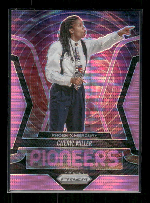 Cheryl Miller - 2025 Prizm WNBA - Pioneers Pink Pulsar /75