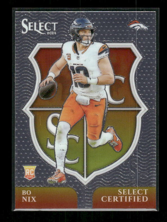 Bo Nix - 2024 Select Football - Select Certified Rookie