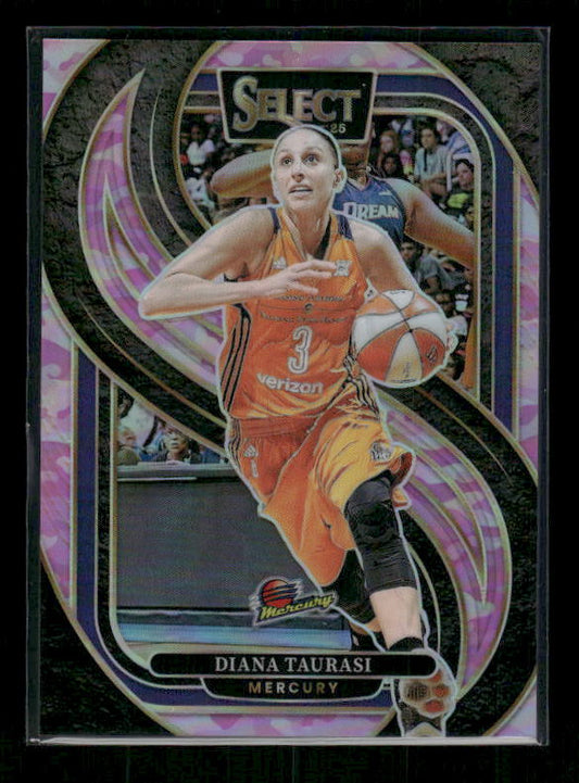Diana Taurasi - 2025 Select WNBA - Premier Pink Camo /175