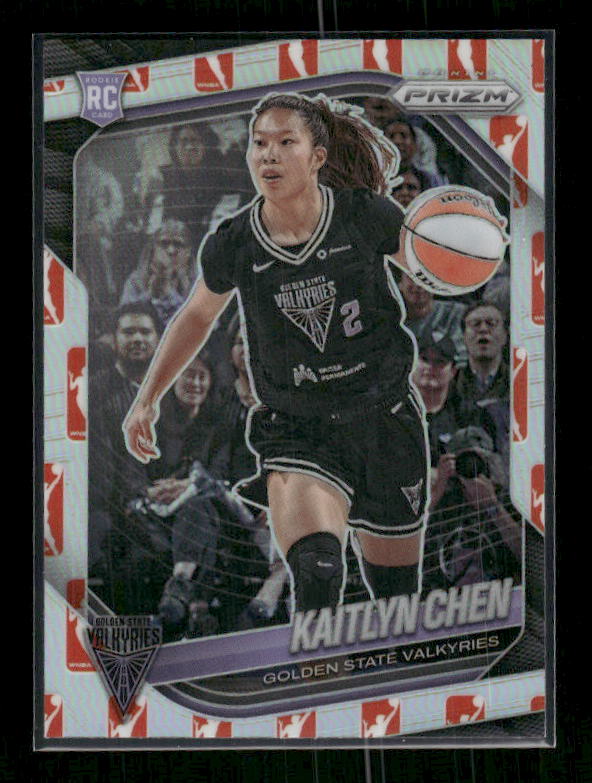Kaitlyn Chen - 2025 Prizm WNBA - WNBA Logo Prizm - Rookie