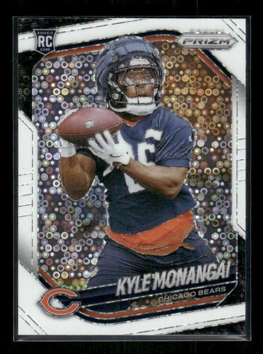 Kyle Monangai - 2025 Prizm Football - White Disco - Rookie
