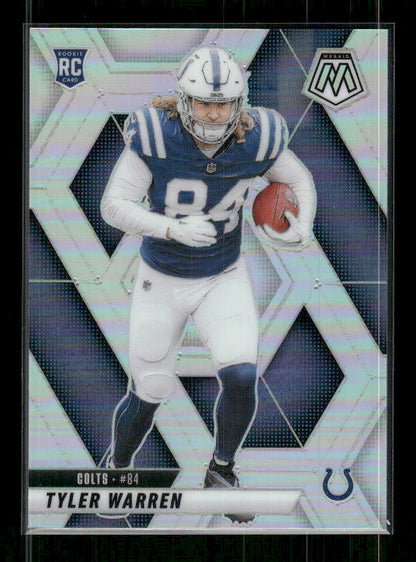 Tyler Warren - 2025 Mosaic Football - Silver Prizm - Rookie