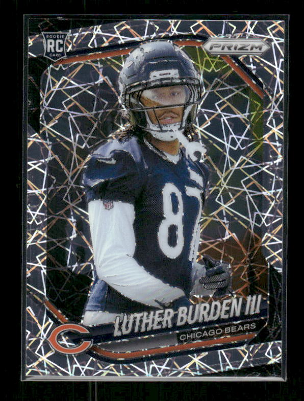 Luther Burden III - 2025 Prizm Football - Lazer Prizm - Rookie