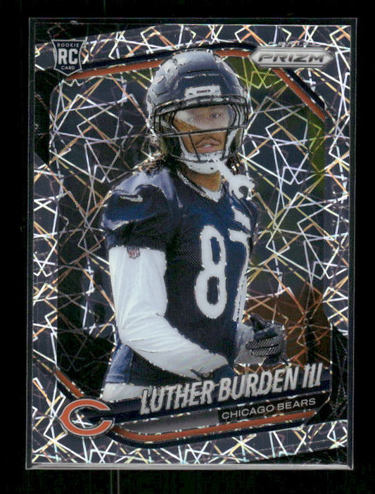Luther Burden III - 2025 Prizm Football - Lazer Prizm - Rookie