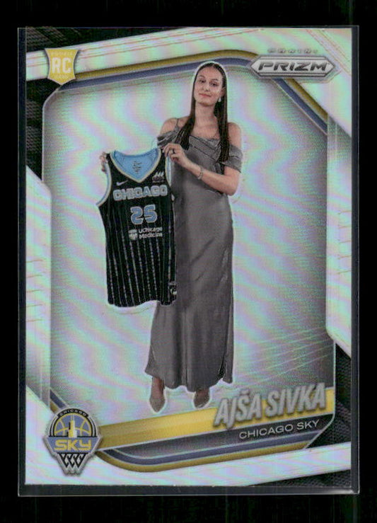 Ajsa Sivka - 2025 Prizm WNBA - Silver Prizm - Rookie Variation