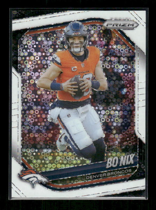 Bo Nix - 2025 Prizm Football - White Disco